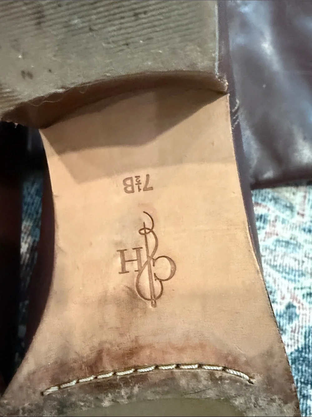 Cole Haan Tall Leather Riding Boots - Brown